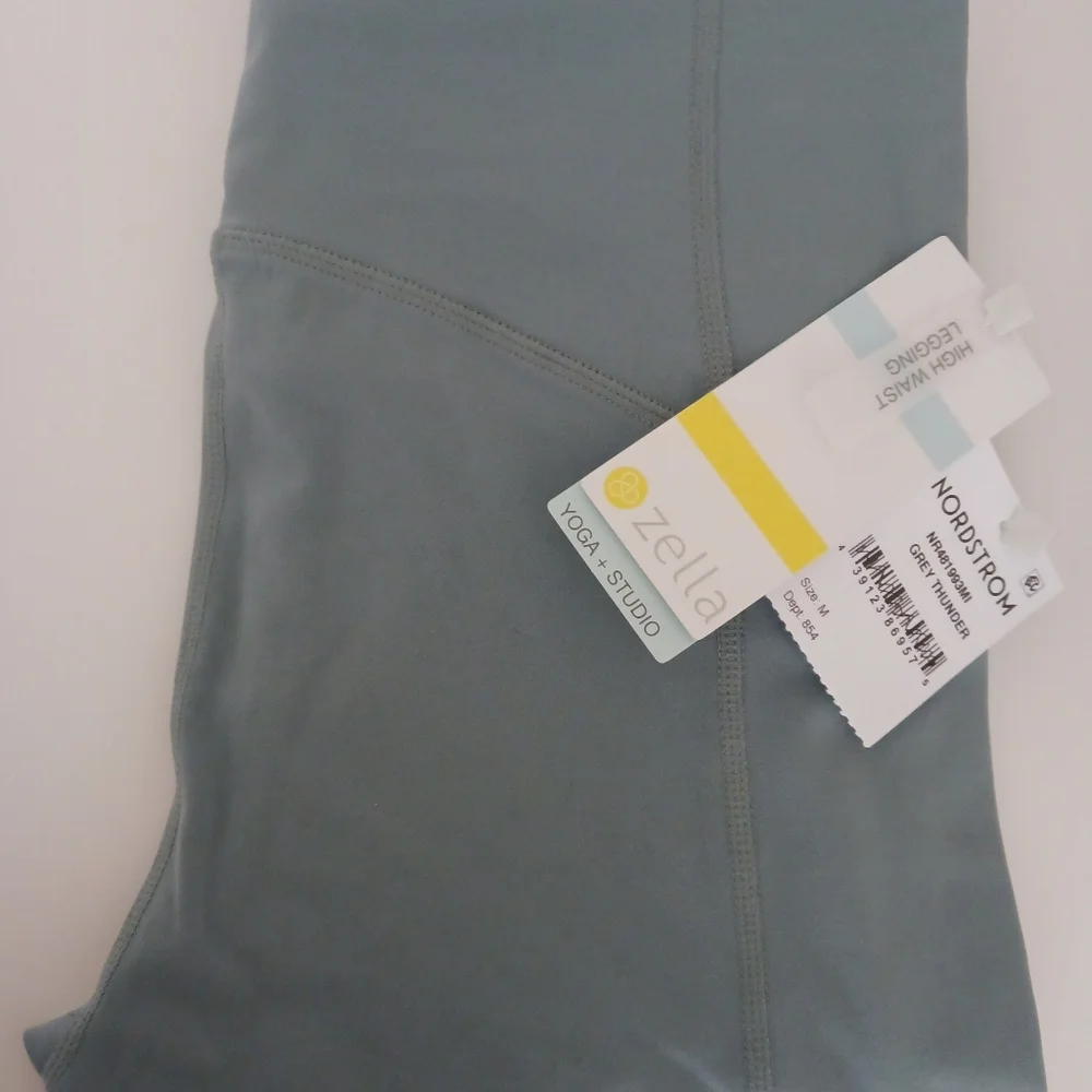 Zella Grey Thunder Legging and Sports Bra Set - Picture 6 of 11